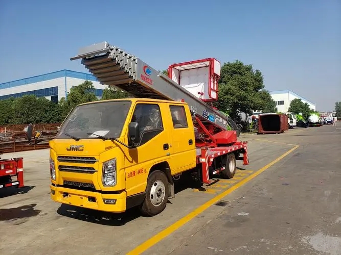 新干县附近云梯车出租 砂石搬运