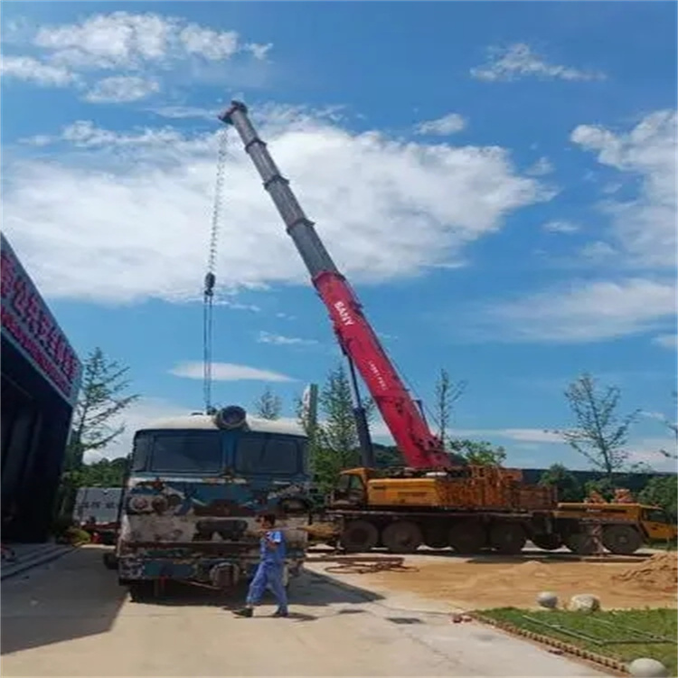 新干县50吨吊车租赁电话一键获取！满足工厂搬迁、设备吊装等多种场景需求